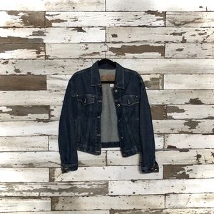 Liz Claiborne Dark Denim Jacket